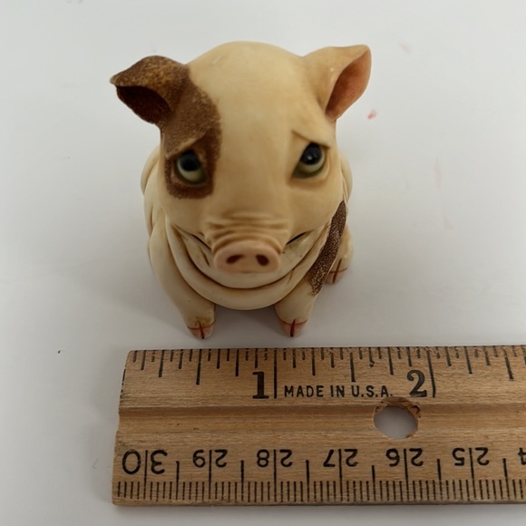 HARMONY BALL COMPANY Pot Bellys Animal Collection Puddles the Pig Treasure Box - Picture 16 of 16